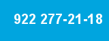 922 277-21-18 922 277-21-18